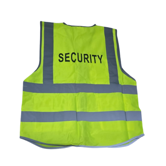 HAR9876 QUALITY SAFETY VEST, WITH SECURITY, L