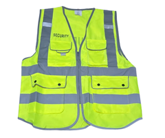 HAR9877 QUALITY SAFETY VEST, WITH SECURITY XL