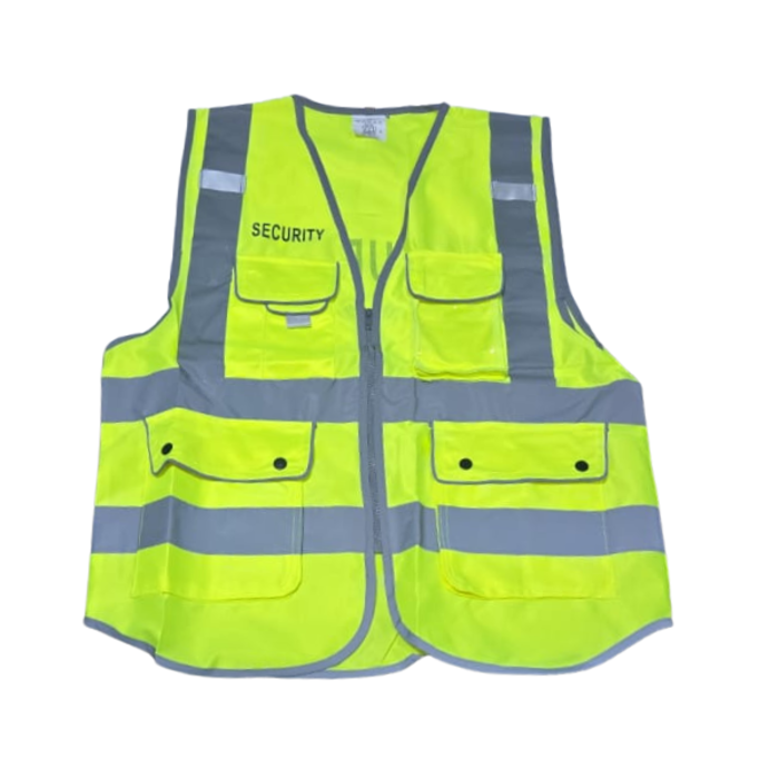 HAR9877 QUALITY SAFETY VEST, WITH SECURITY XL
