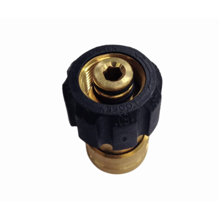 VEH18300 M22 SWIVEL FEMALE X 3/8" FEMALE PRESSURE WASHER COUPLER
