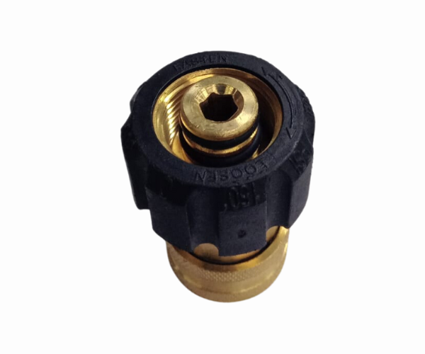 VEH18300 M22 SWIVEL FEMALE X 3/8" FEMALE PRESSURE WASHER COUPLER