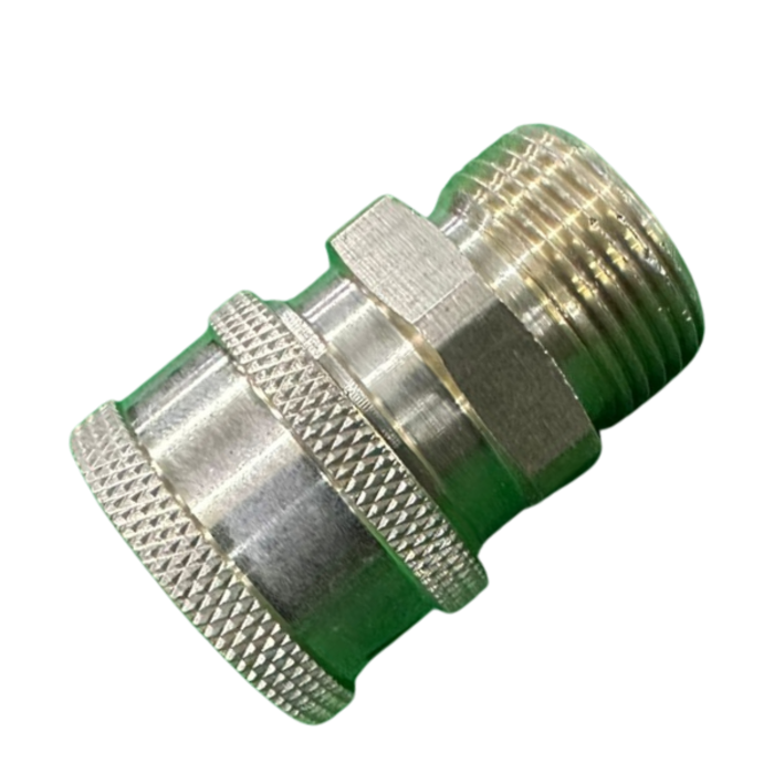 VEH17949 COUPLER 3/8 QUICK WITH MALE 22MM ADAPTER