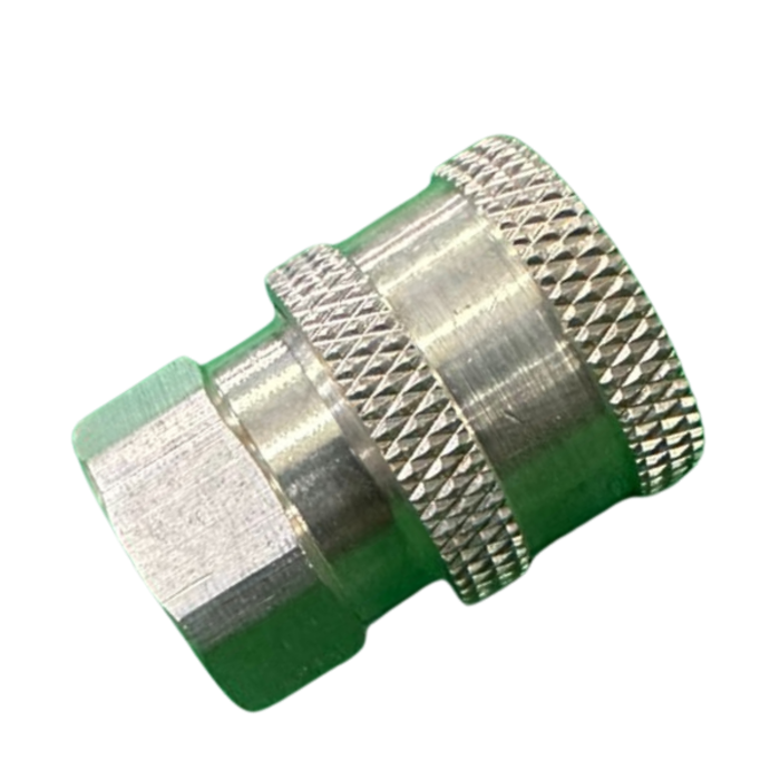 VEH17950 COUPLER/BRASS - 1/4''FEMALE THREAD P/WASHER