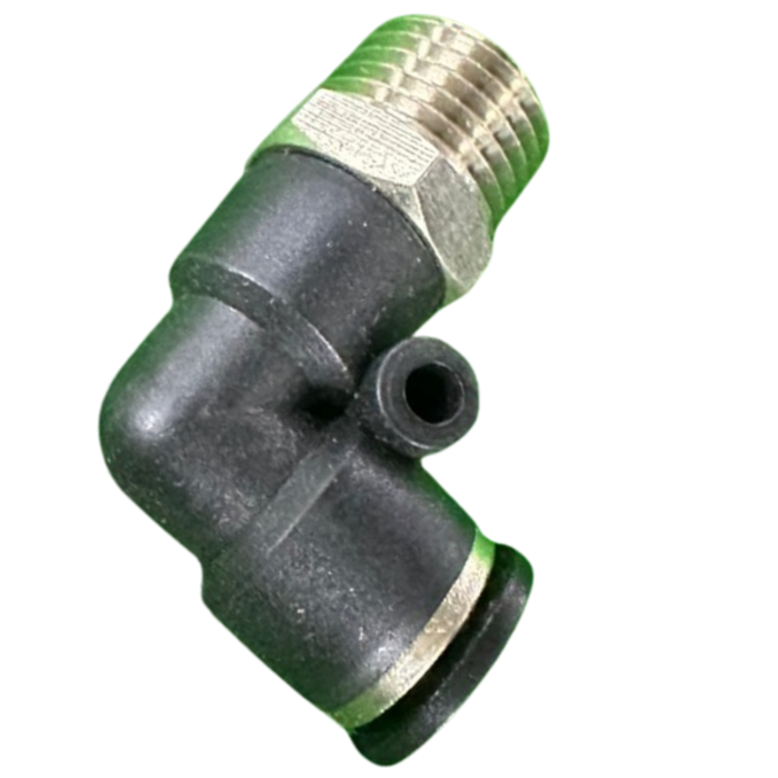 VEH22569 PU FITTINGS-90 DEG. #6MMX1/4" NPT (A136)