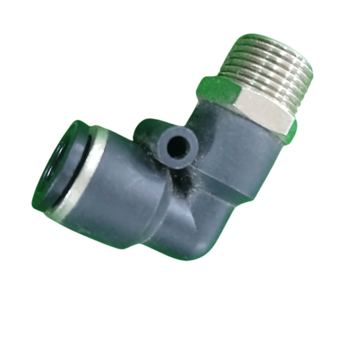 VEH22579 PU FITTINGS-90 DEG. #10X3/8" NPT