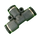 VEH24210 5MM-A107 TEE PNEUMATIC QUICK TUBE CONNECTOR
