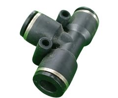 VEH24211 9MM-A107 TEE PNEUMATIC QUICK TUBE CONNECTOR