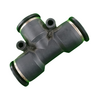 VEH24212 11MM-A107 TEE PNEUMATIC QUICK TUBE CONNECTOR