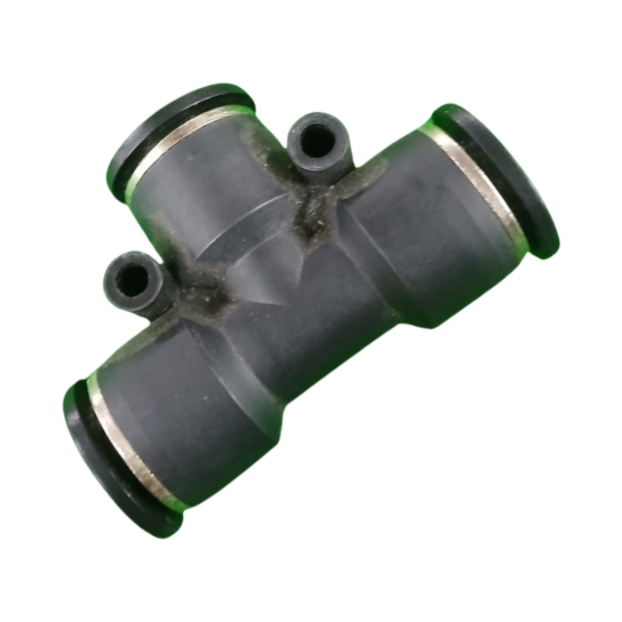 VEH24212 11MM-A107 TEE PNEUMATIC QUICK TUBE CONNECTOR