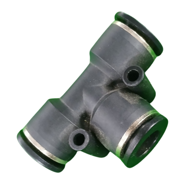 VEH24212 11MM-A107 TEE PNEUMATIC QUICK TUBE CONNECTOR