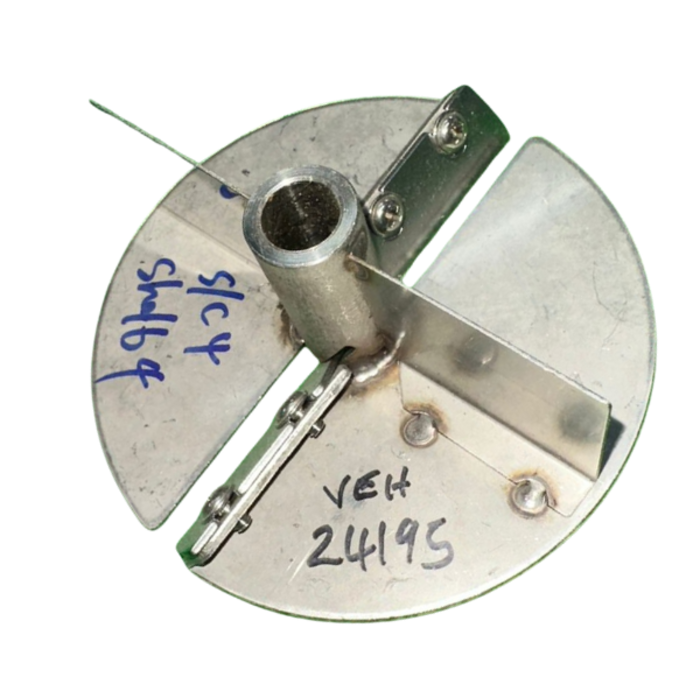 VEH24195 COMPLETE PLATE BLADE FOR SNOWCONE ELECTRIC