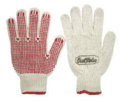 BEST VALUE HAR9943/PVC DOTTED GLOVES H19107