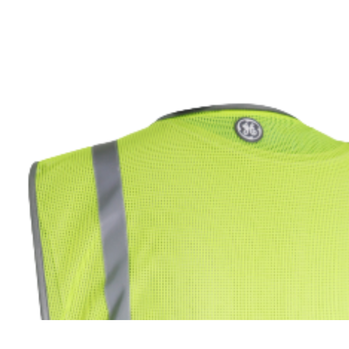 GENERAL ELECTRIC (GE) HAR9946/GREEN HI-VIS SAFETY VEST GV074G