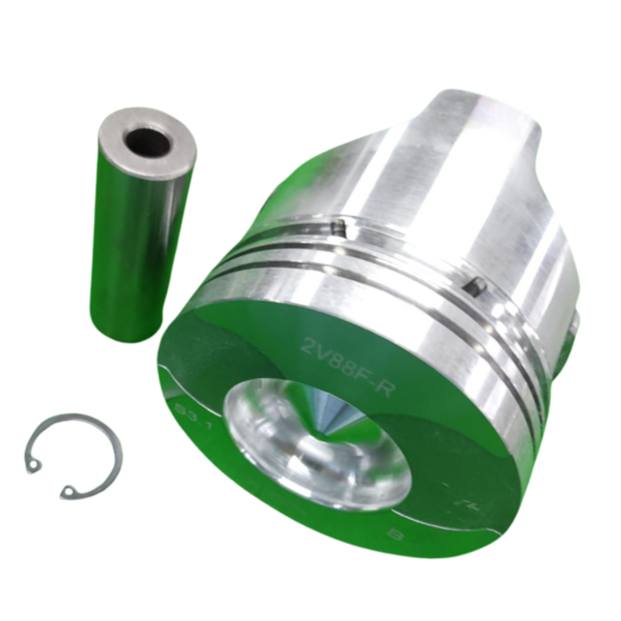 VEH24335  PISTON WITH PIN, CLIP FOR 2 CYLINDER DIESEL GENERATOR