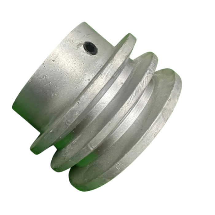 VEH17495/ 4", DOUBLE GROOVE A PULLEY