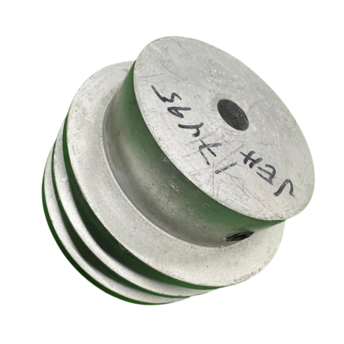 VEH17495/ 4", DOUBLE GROOVE A PULLEY