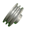 VEH21938 - 6", 2B ALUMINUM PULLEY DOUBLE GROOVE