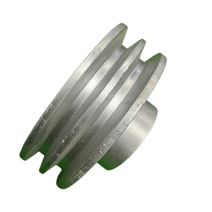 VEH21938 - 6", 2B ALUMINUM PULLEY DOUBLE GROOVE
