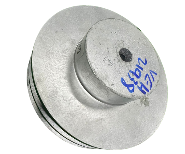 VEH21938 - 6", 2B ALUMINUM PULLEY DOUBLE GROOVE