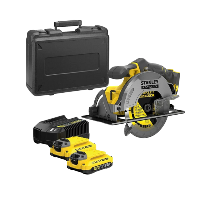 STANLEY IND5537 BRUSHLESS CORDLESS SAW KIT 20 V, 7 1/4'' SBC550D2K-B3
