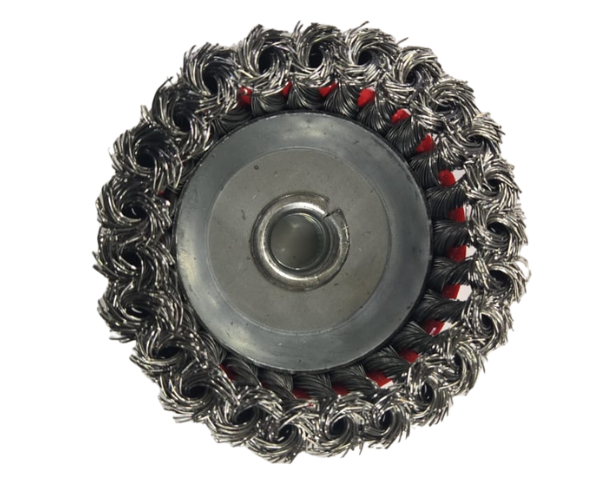 HAR9903/4" TWIST/KNOTTED WIRE CUP BRUSH
