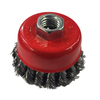 HAR9902/3'' TWIST/KNOTTED WIRE CUP BRUSH