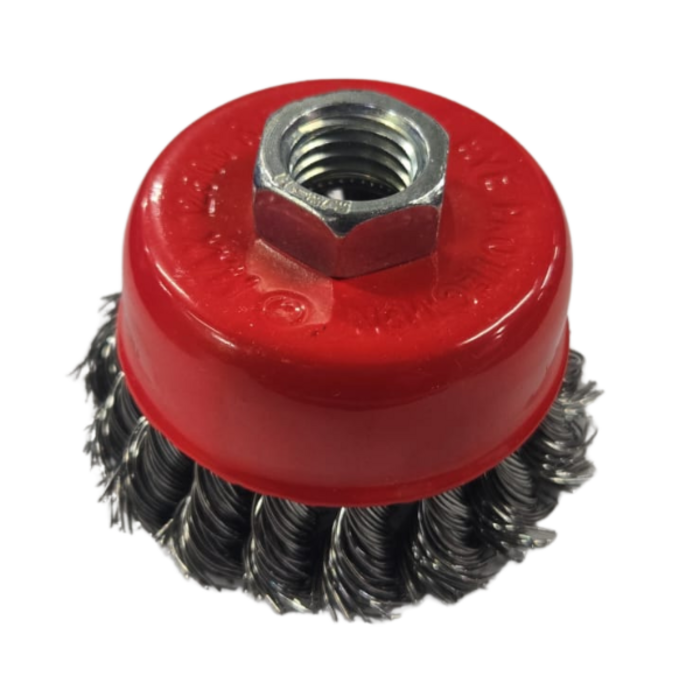 HAR9902/3'' TWIST/KNOTTED WIRE CUP BRUSH