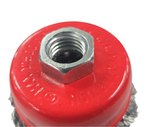 HAR9902/3'' TWIST/KNOTTED WIRE CUP BRUSH
