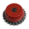 HAR9963/ 5" WIRE CUP BRUSH KNOTED