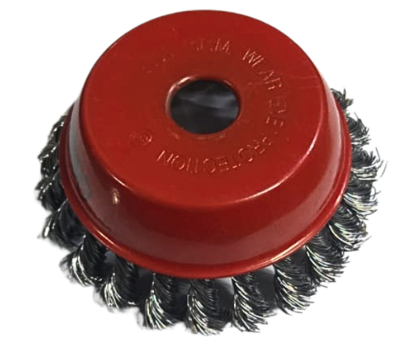HAR9963/ 5" WIRE CUP BRUSH KNOTED