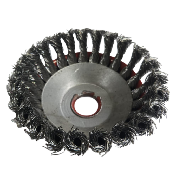 HAR9963/ 5" WIRE CUP BRUSH KNOTED