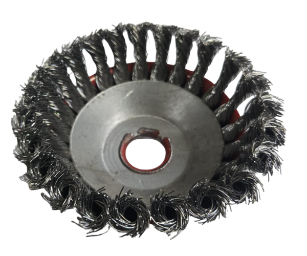 HAR9963/ 5" WIRE CUP BRUSH KNOTED