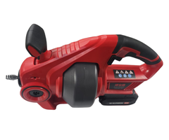 IND5976/ DRAIN CLEANER CORDLESS WITH  EXTRA BATTERY 18V, 25FT