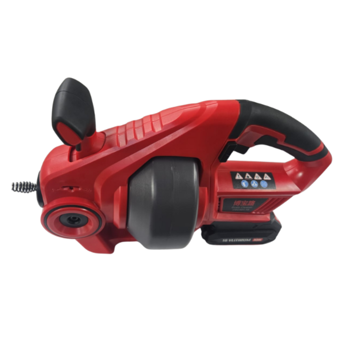 IND5976/ DRAIN CLEANER CORDLESS WITH EXTRA BATTERY 18V, 25FT