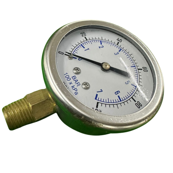 VEH22987 LIQUID FILLED PRESSURE GAUGES 0-100PSI