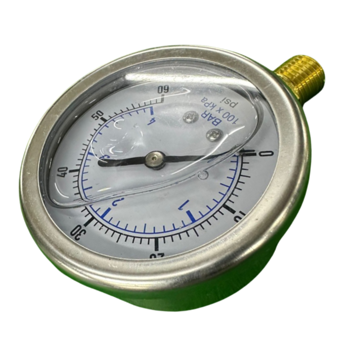 VEH22990 LIQUIDFILLED PRES. GAUAGE 0-1000