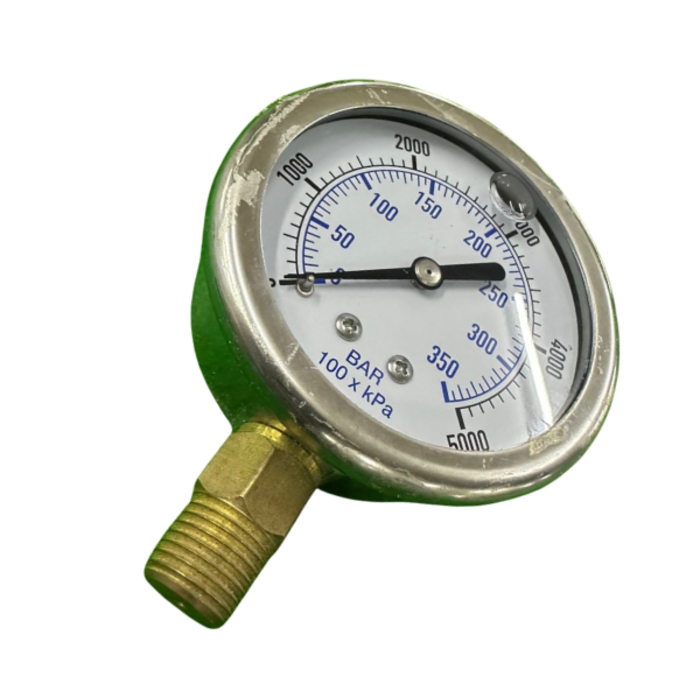 VEH22991 LIQUID FILLED PRES.GUAGE 0-5000PSI