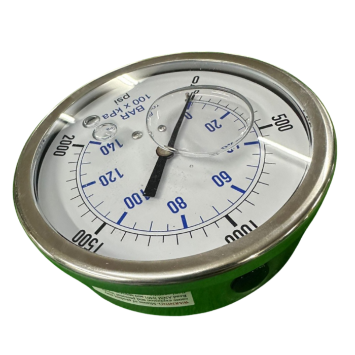 VEH22994 LIQUIDFILLED PRES.GUAGE 0-2000 4-1/2''