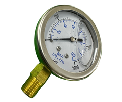 VEH23036 LIQUID PRESSURE GUAGE 200PSI