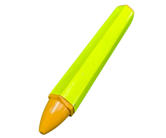 VEH17979 STICK/YELLOW TIRE CRAYON 1/2 #900:00