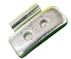 VEH17337 #TWB003 ZINC CLIP WEIGHT 20G