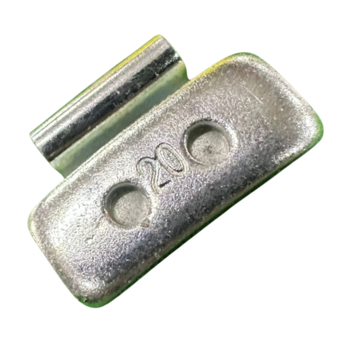 VEH17337 #TWB003 ZINC CLIP WEIGHT 20G