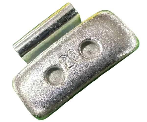 VEH17337 #TWB003 ZINC CLIP WEIGHT 20G