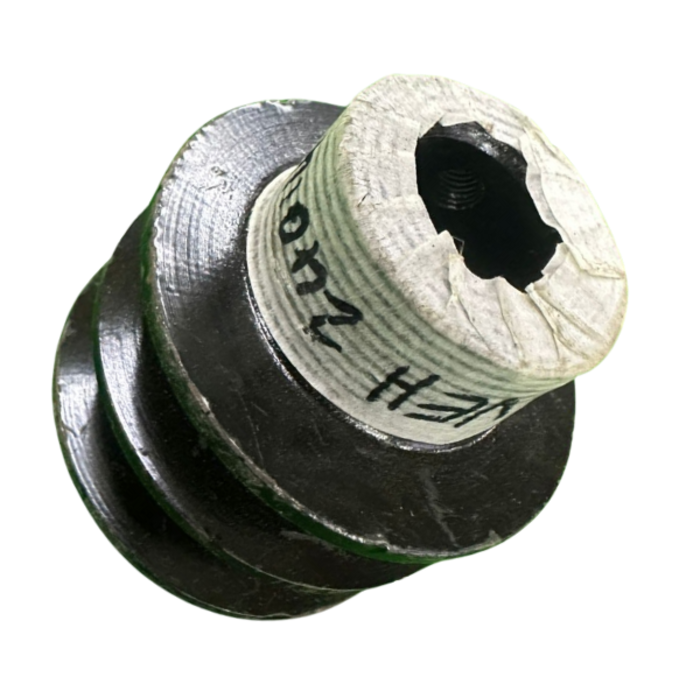VEH24014 PULLEY THAT FITS ONTO THE GX160 GASOLINE ENGINE DOUBLE GROOVE INNER BORE--19MM