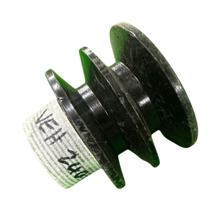VEH24014 PULLEY THAT FITS ONTO THE GX160 GASOLINE ENGINE DOUBLE GROOVE INNER BORE--19MM