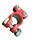 VEH18468 RED TERMINAL/BATTERY LUG  HD #5305