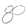 VEH17568 RINGS/PISTON SET (STD) 130