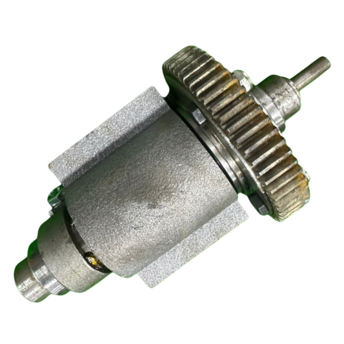 VEH24103 C180 COMPACTOR CRANKSHAFT COMPLETED WITH GEAR