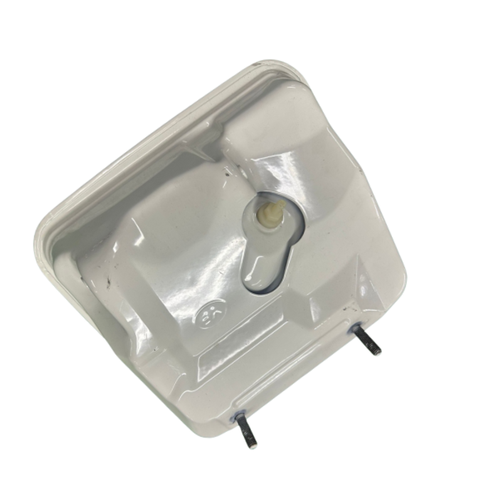 VEH14658 TANK/FUEL 4" FOR GE390 ENGINE WATER PUMP COMPLETE TANK COVER AND FUEL OUTLET