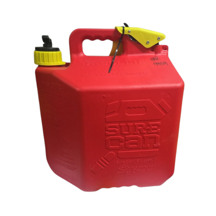SURE CAN HAR9959/5 GALLON GAS FUEL CAN RED 112021